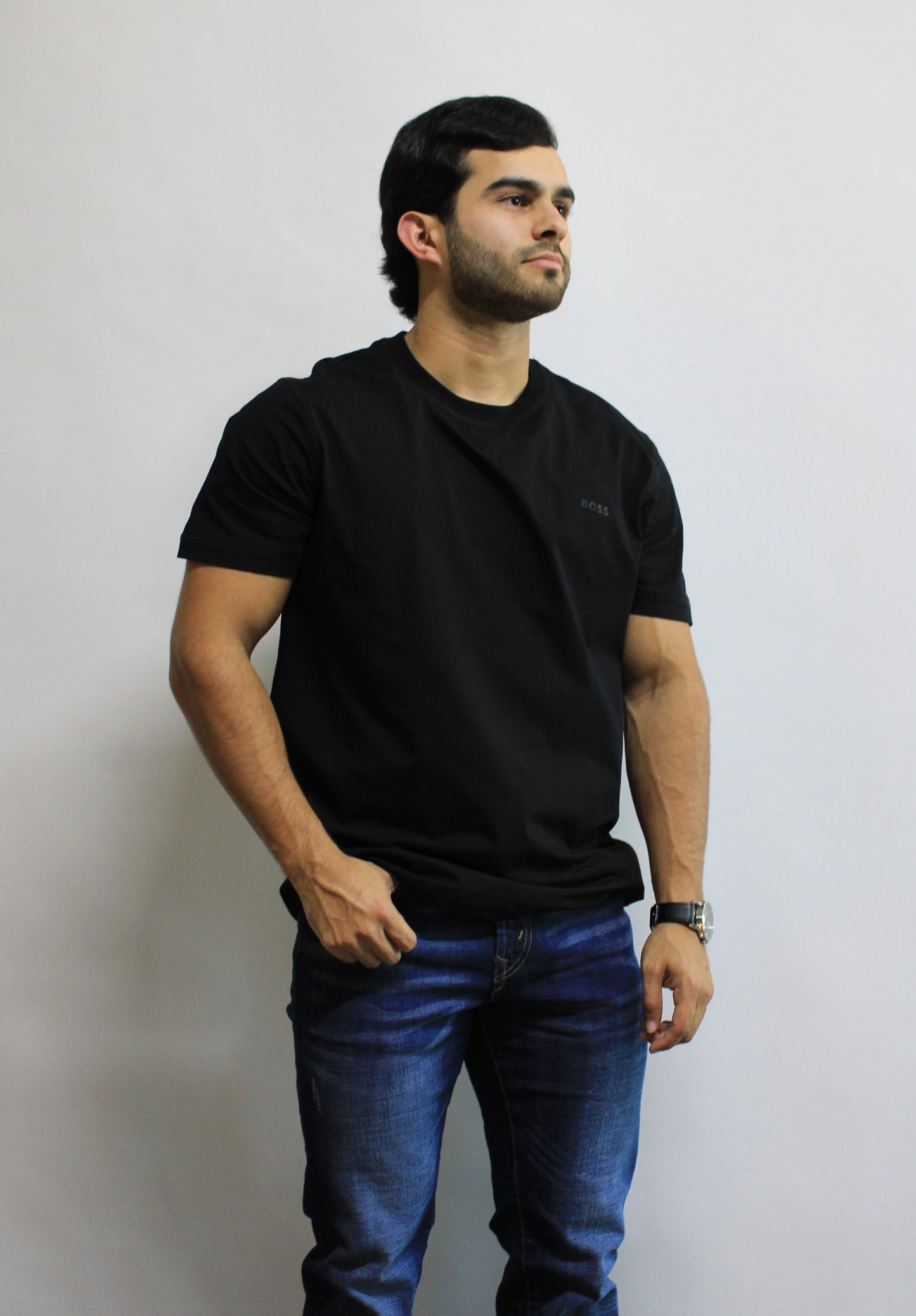 Playera Hugo Boss Negra