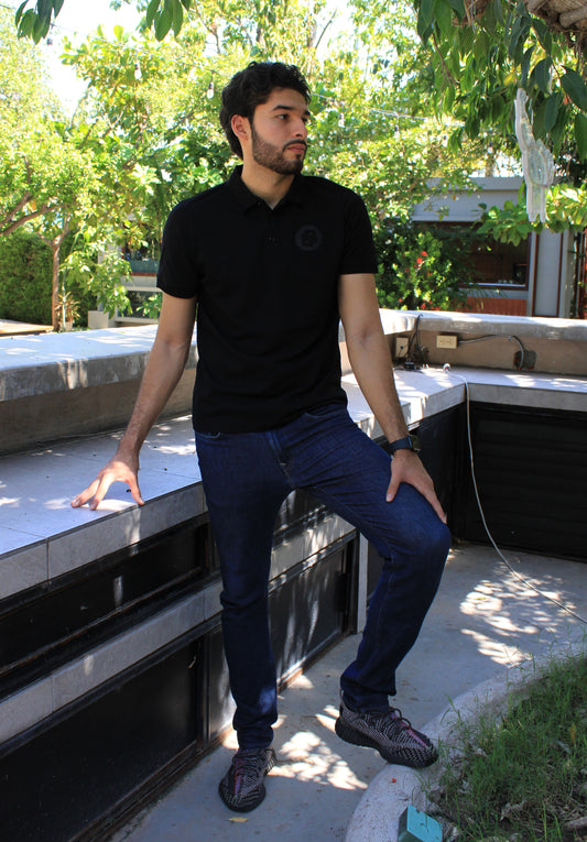 Playera Polo Boss Negro