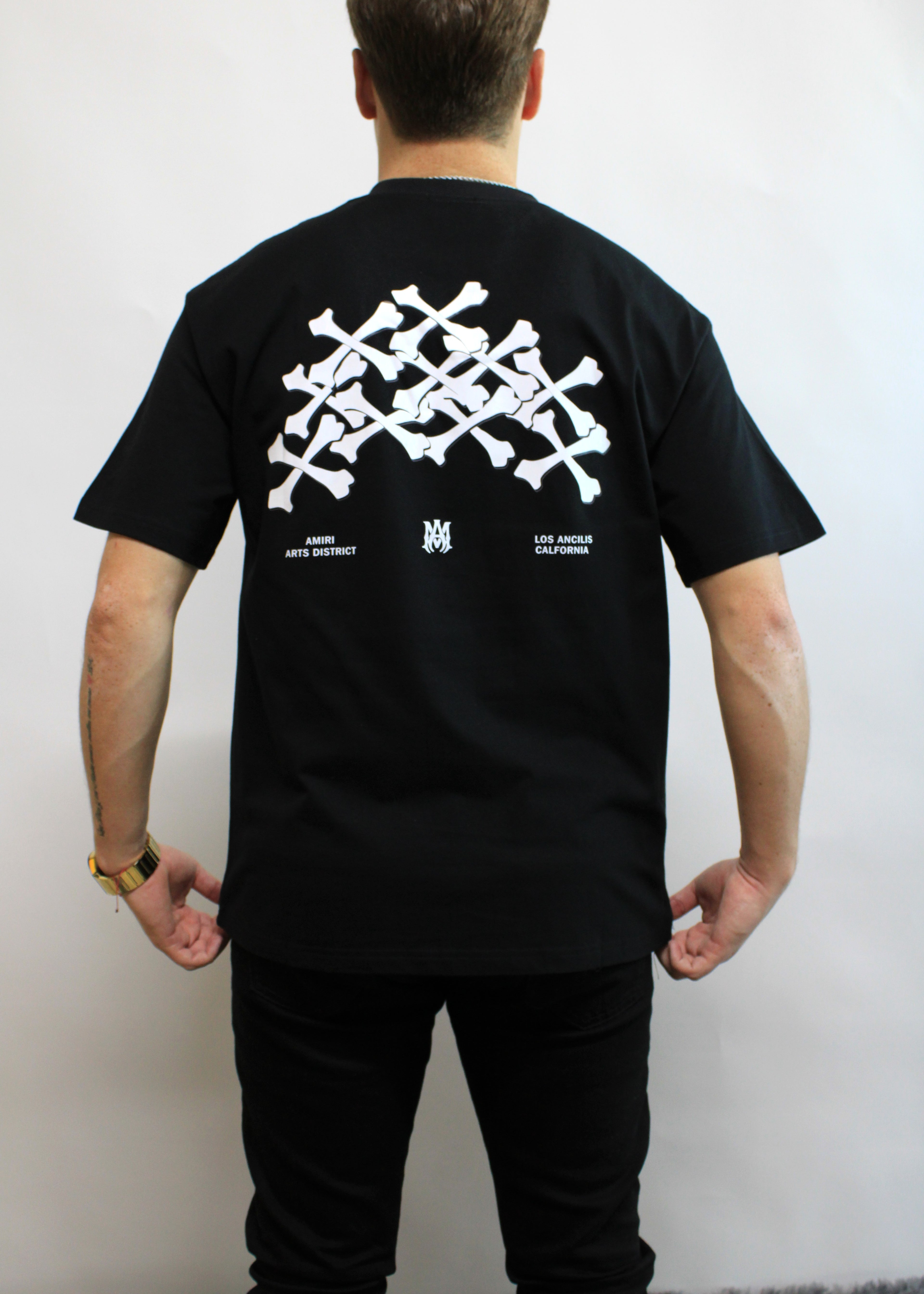 Playera Casual  Amiri con Detalle en Espalda