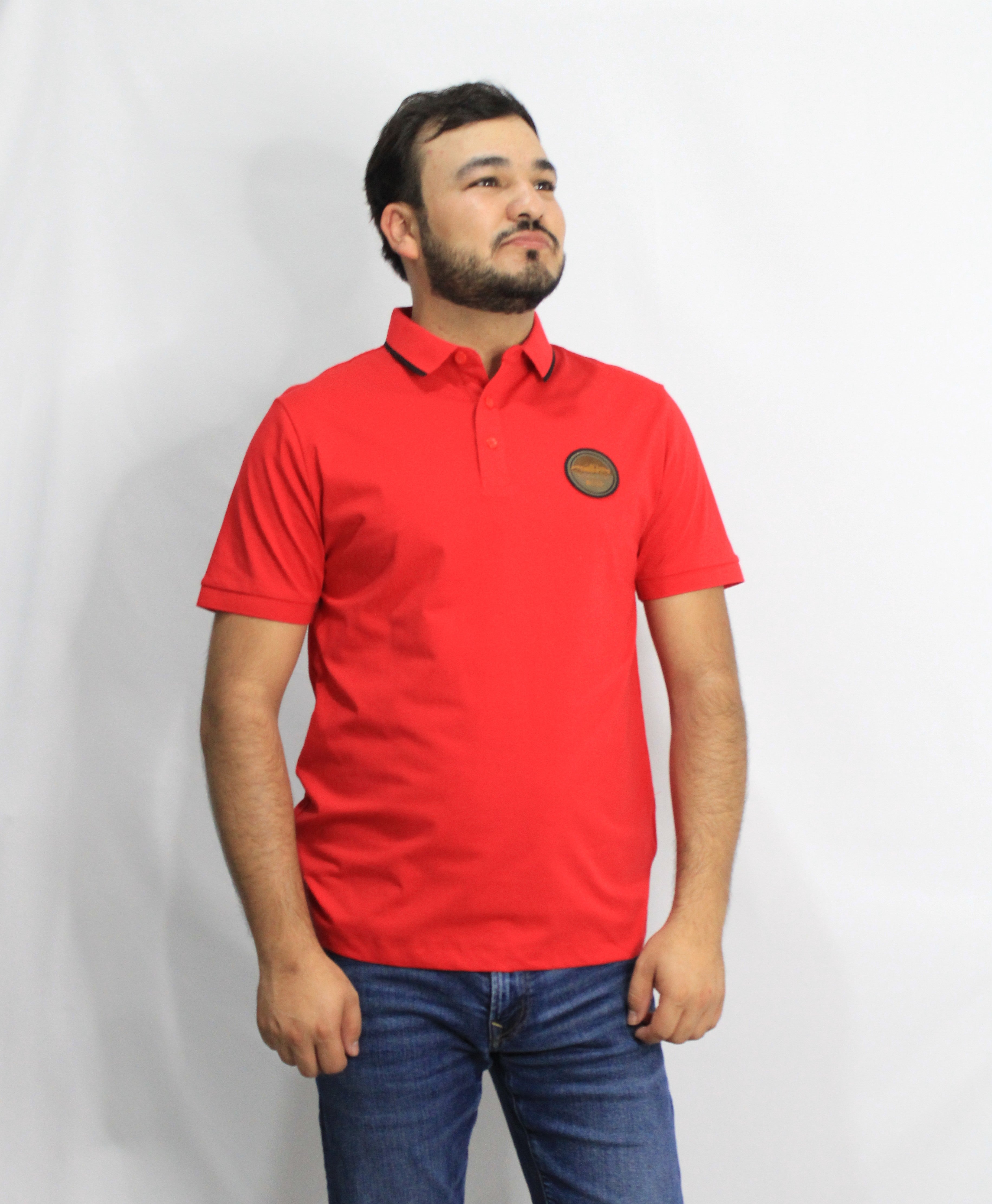 Playera Polo "Boss Porsche Roja"