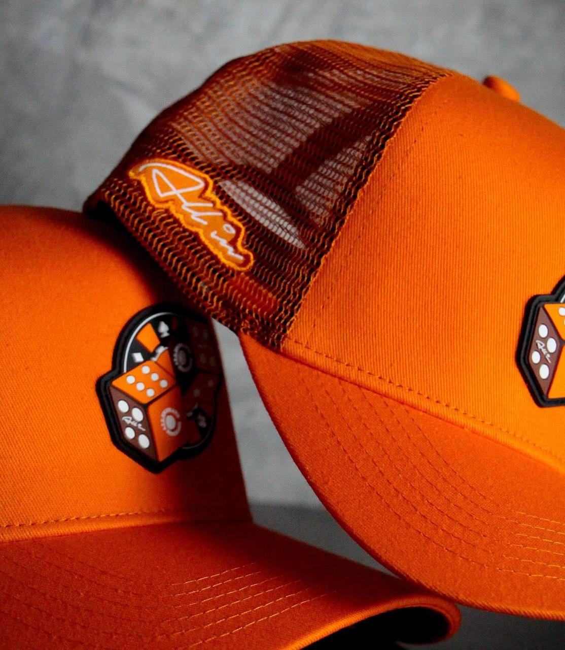 Gorra ALL IN Orange Craps Tucker