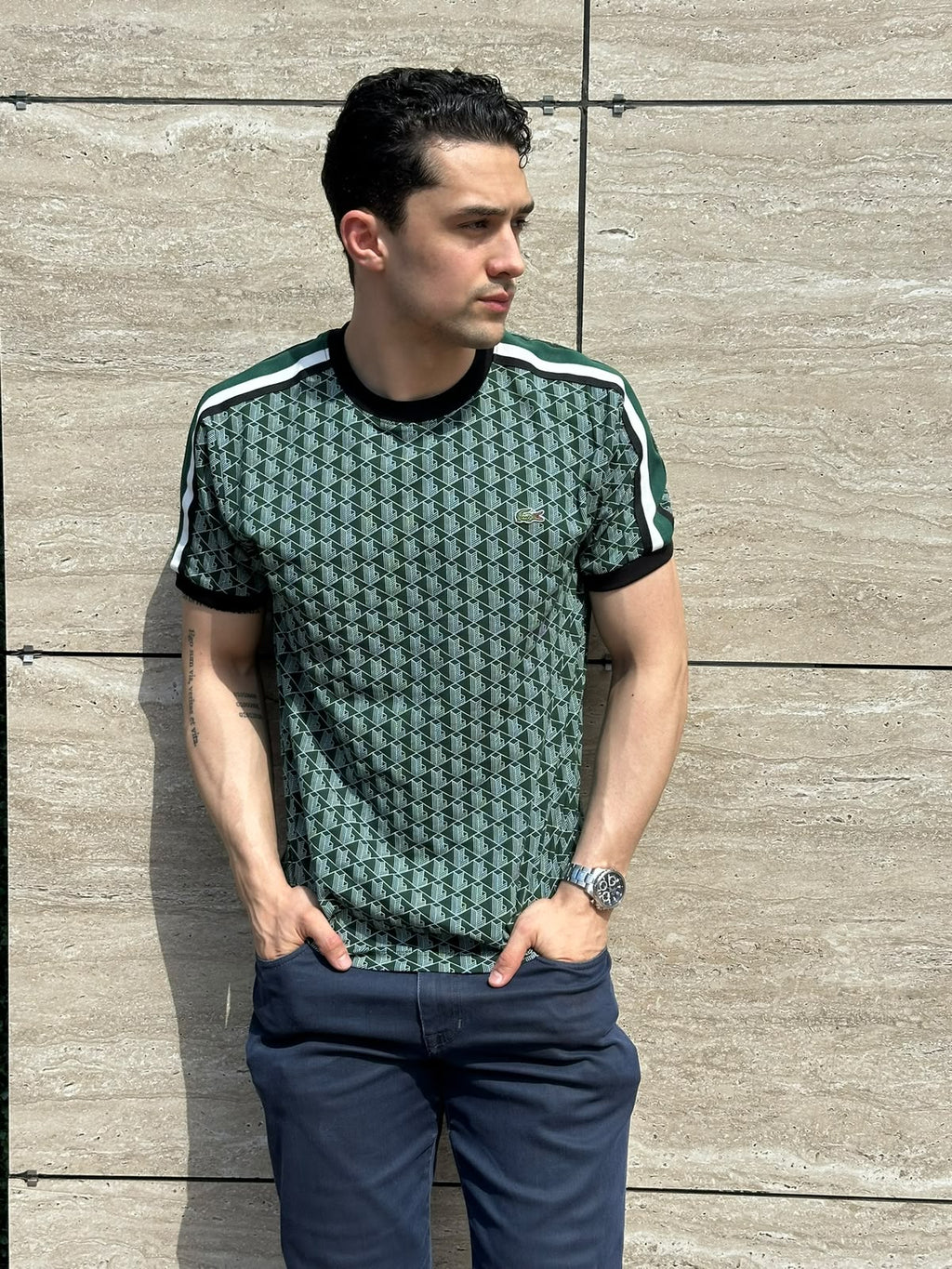 Playera Lacoste Verde