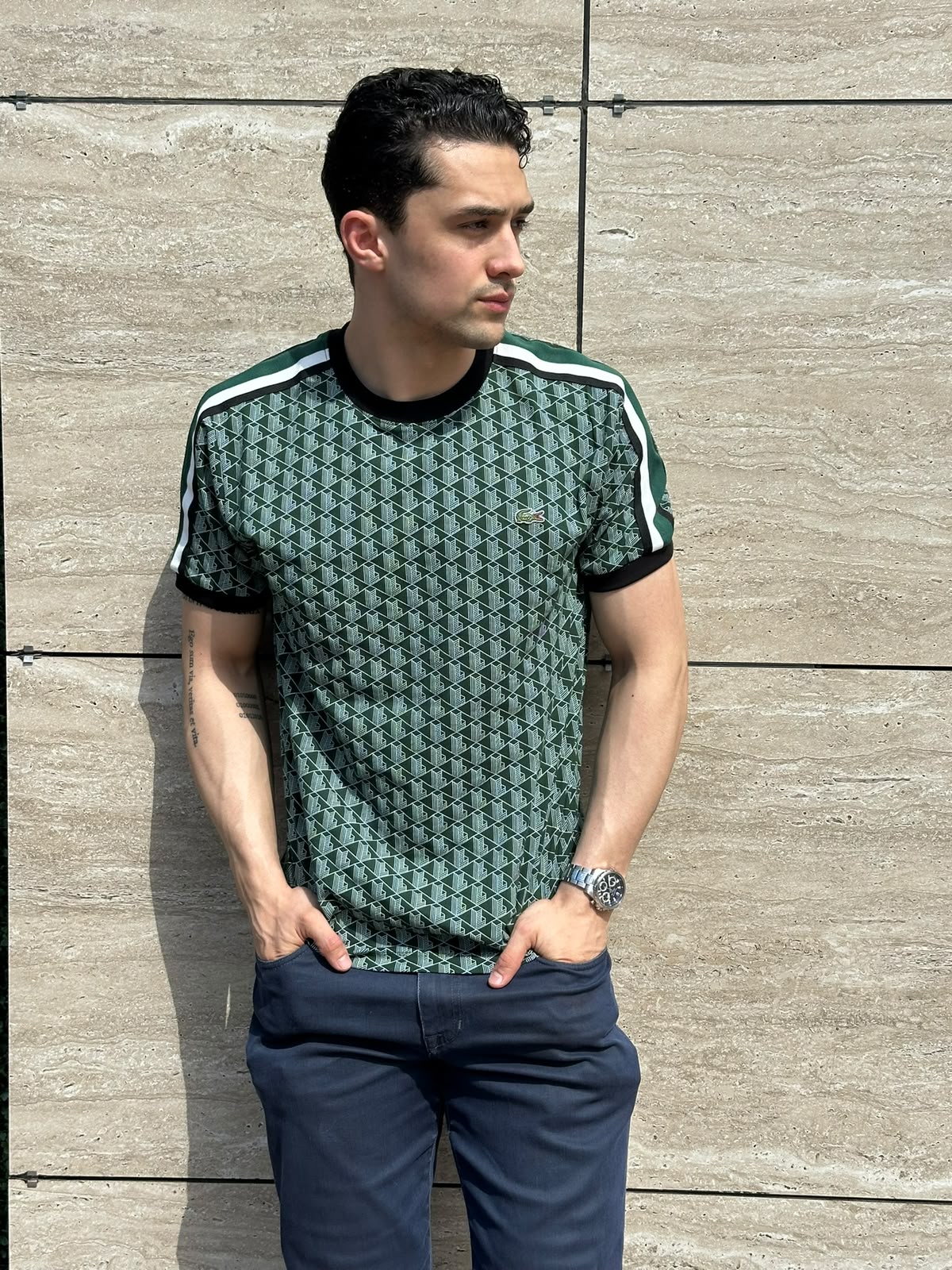 Playera Lacoste Verde