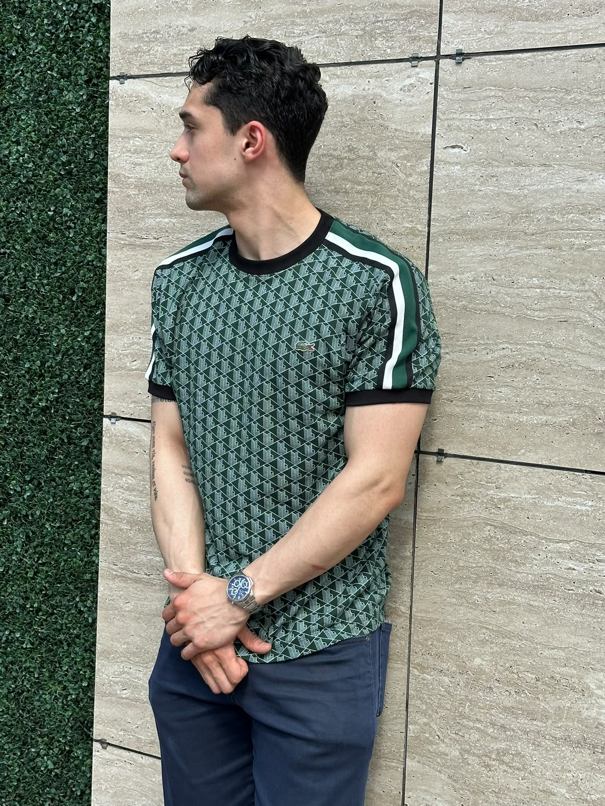Playera Lacoste Verde
