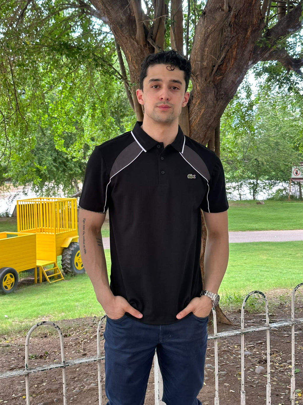 Playera Polo Lacoste