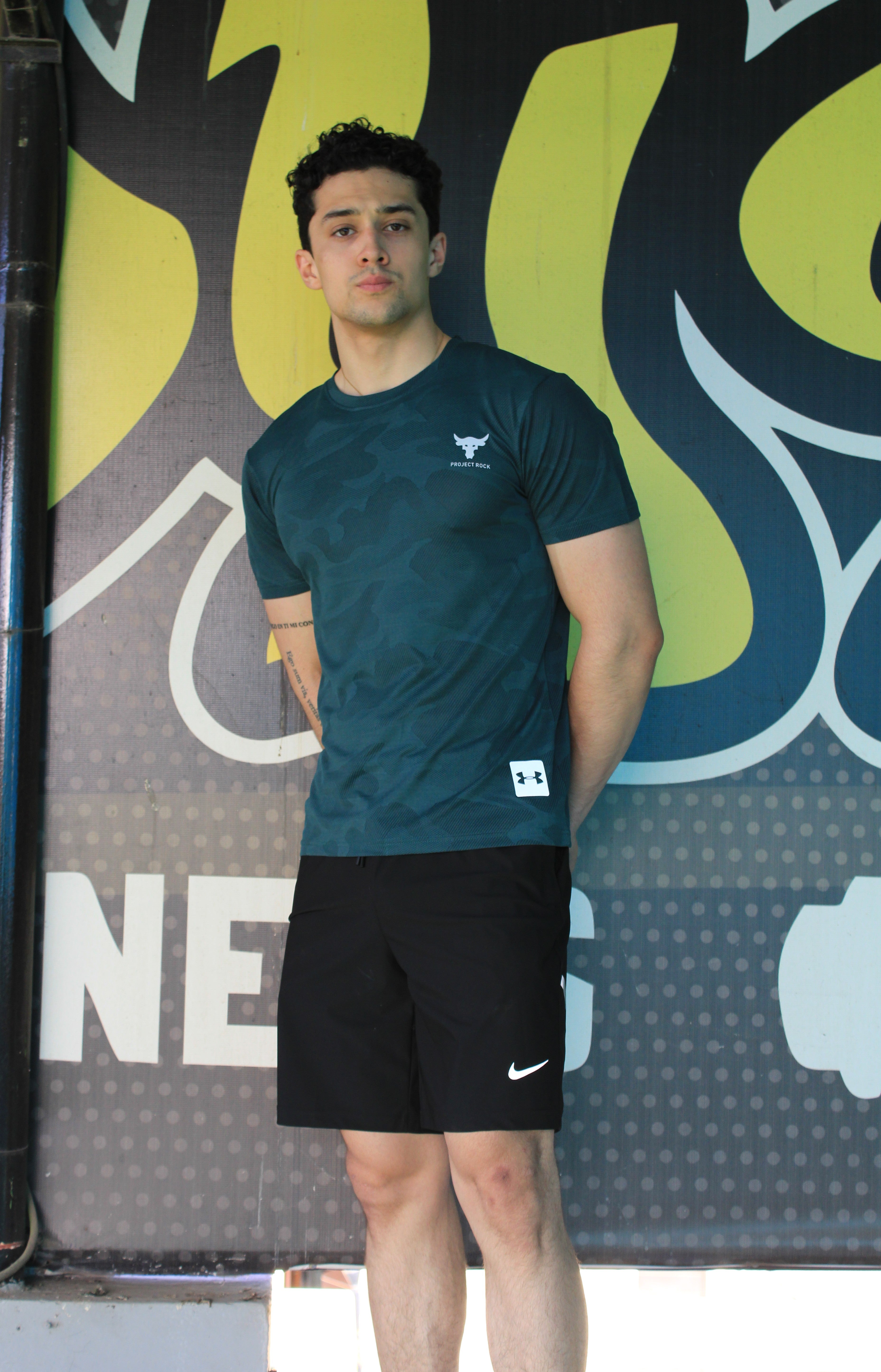 Playera Deportiva Under Armour Verde Petróleo