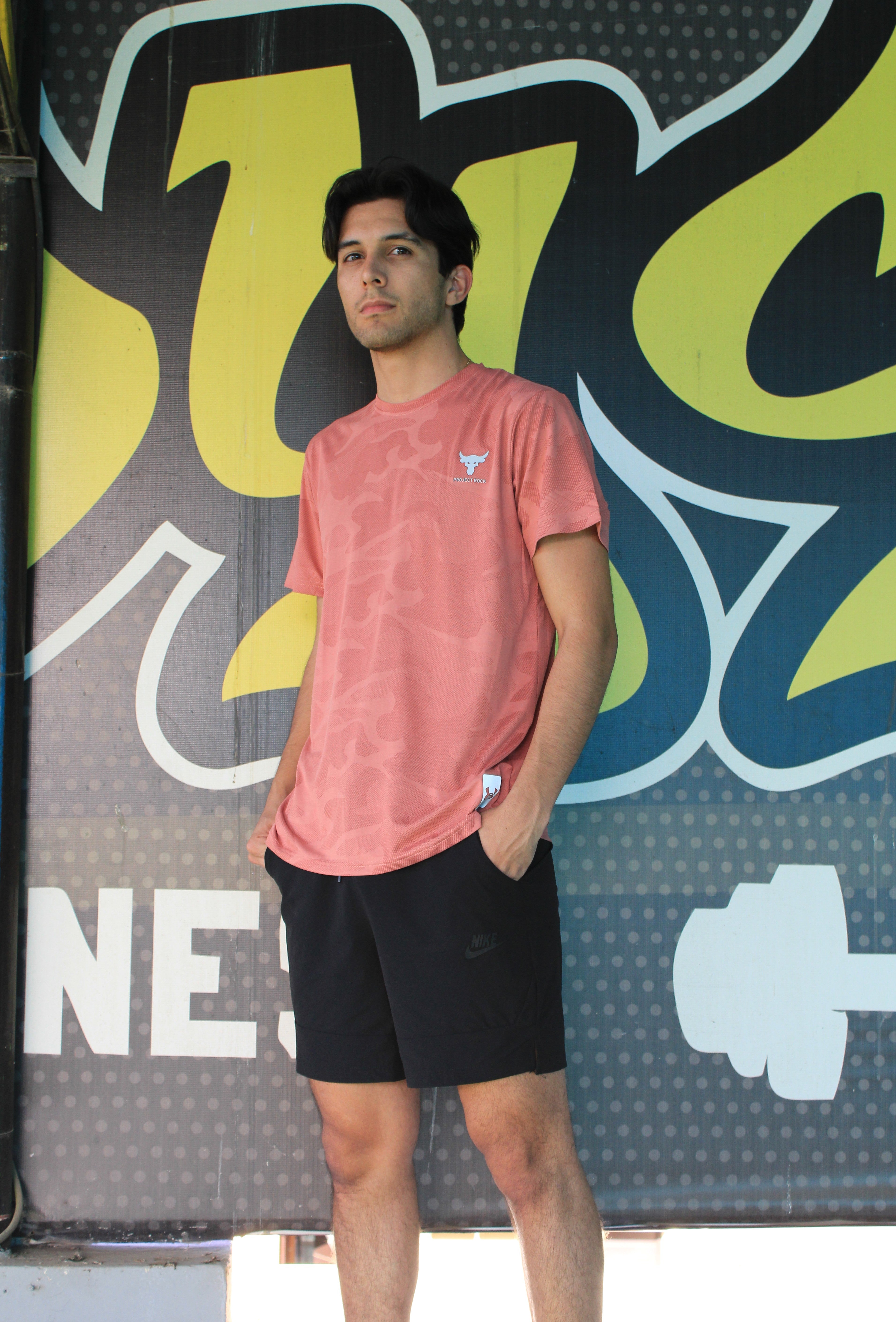 Playera Deportiva Under Armour Rosa