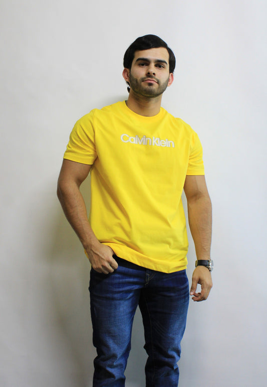 Playera Calvin Klein Amarilla
