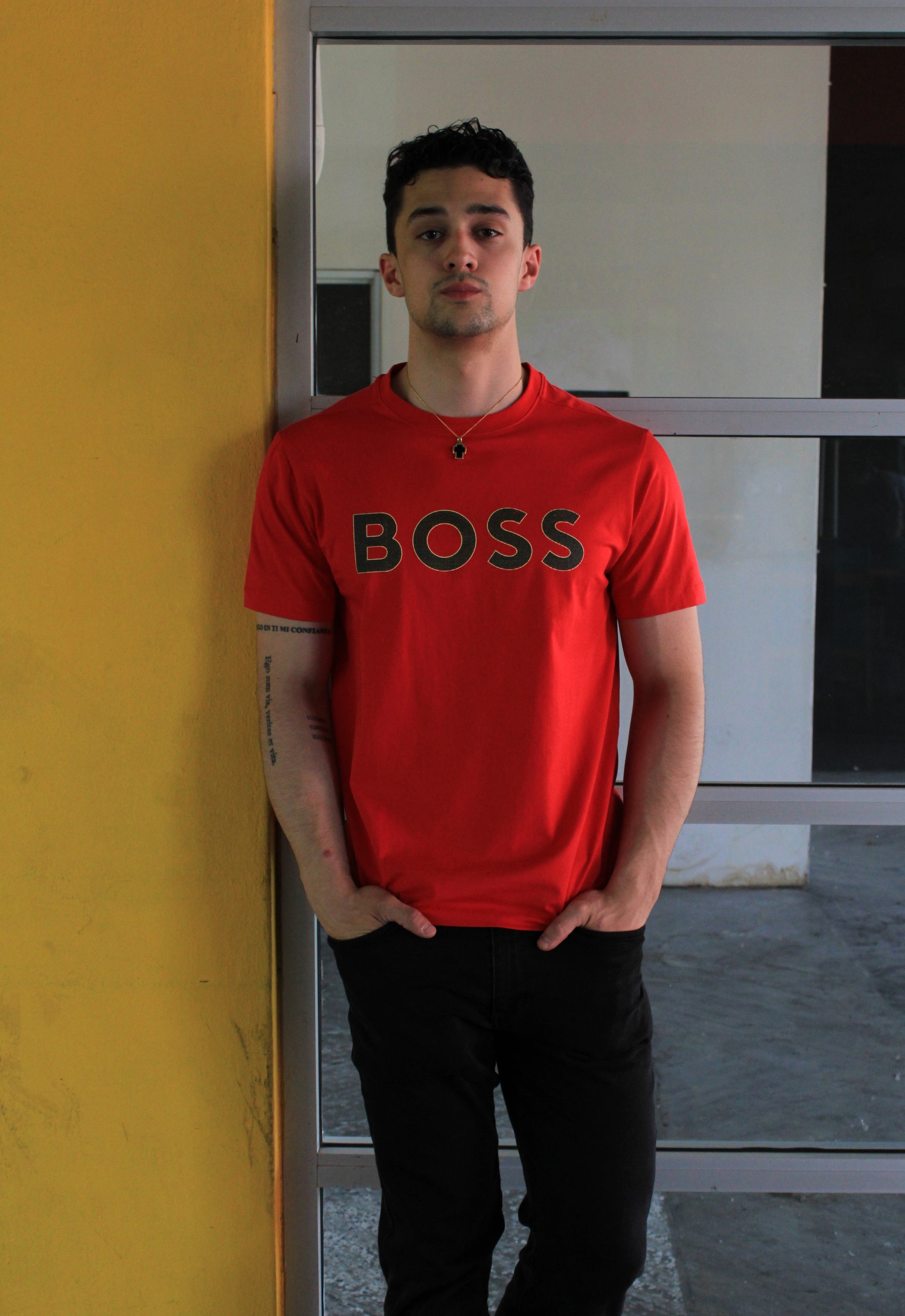 Boss Polo Shirt Playera Hugo Boss Roja Playera Hugo Boss Rojo